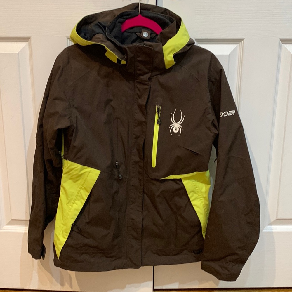 Spyder Shell Ski Jacket, Size Medium - image 1
